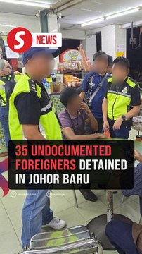 Immigration Department detains 35 foreigners without valid permits
