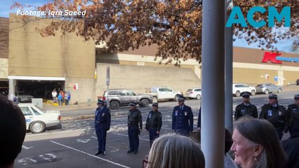 Orange police farewell retiring officers