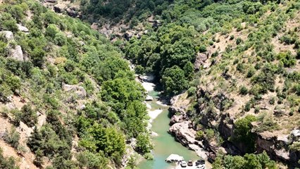 En sıcak günde bile serin: Zore Kanyonu doğaseverleri çağırıyor