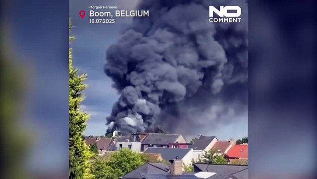 WATCH: Fire destroys main stage at Belgium’s Tomorrowland festival