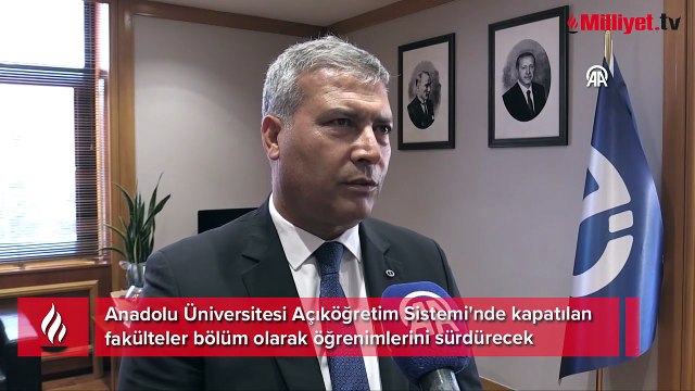 Anadolu Üniversitesi duyurdu: 2 Açıköğretim Fakültesi kapatıldı