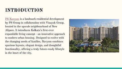 Navyom: Spacious Duplexes in the Heart of Alipore