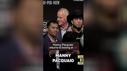 Pacquaio looking to ‘leave a good legacy’ on boxing return