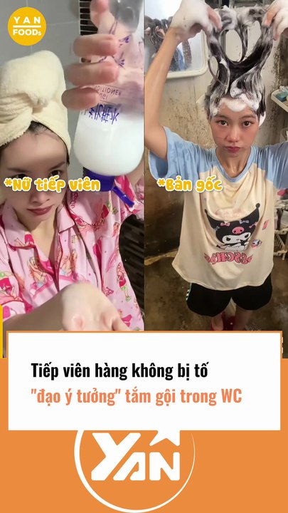 Tiếp viên hàng không bị tố ĐẠO Ý TƯỞNG tắm gội trong WC