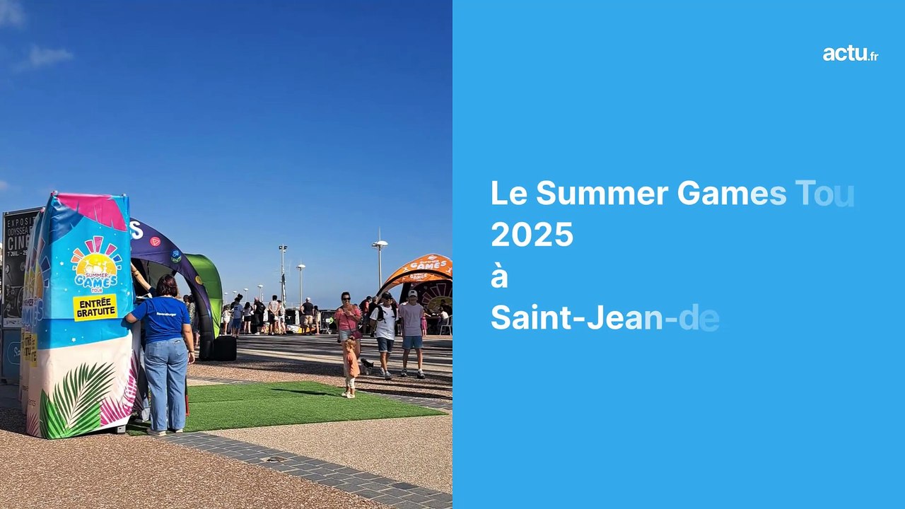 Le Summer Games Tour à Saint-Jean-de-Monts