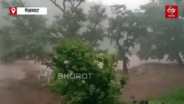 मेळघाटात मुसळधार पाऊस; सिपना नदीला पूर, पर्यटकांना सावधतेचा इशारा