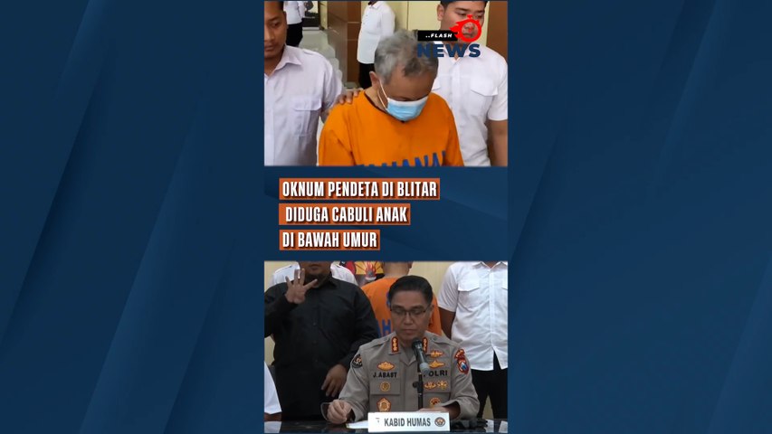 Oknum Pendeta di Blitar Diduga Cabuli Anak di Bawah Umur