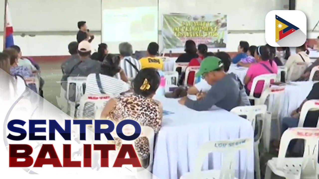 Mga magsasaka ng mais at palay sa Agusan del Sur, sumailalim sa pagsasanay para sa makabagong paraan ng pagsasaka