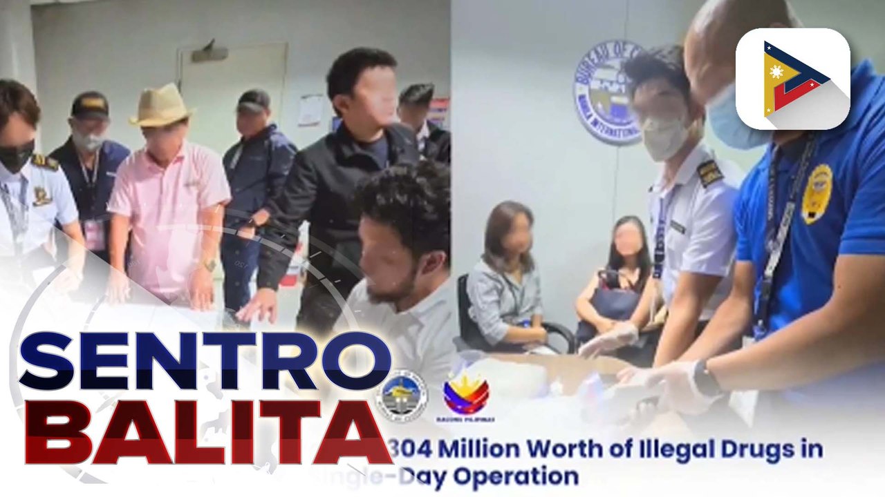 P304-M na halaga ng mga umano'y shabu na tinangkang ipuslit sa bansa, naharang sa magkahiwalay na operasyon sa NAIA