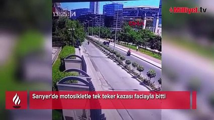 Motosiklette tek teker gösterisi facia ile bitti! 17 yaşındaki genç hayatını kaybetti