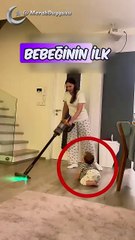 Beklenmedik Bir MUCİZE Bebeğin İlk Adımları 👣❤️ (@truemamatips   TT)