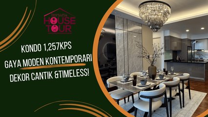 Kondo 1,257kps Gaya Moden Kontemporari Dekor Cantik &Timeless!
