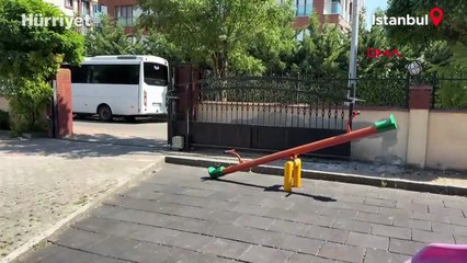 Çekmeköy'de demir kapının üzerine düştüğü 10 yaşındaki Eymen öldü