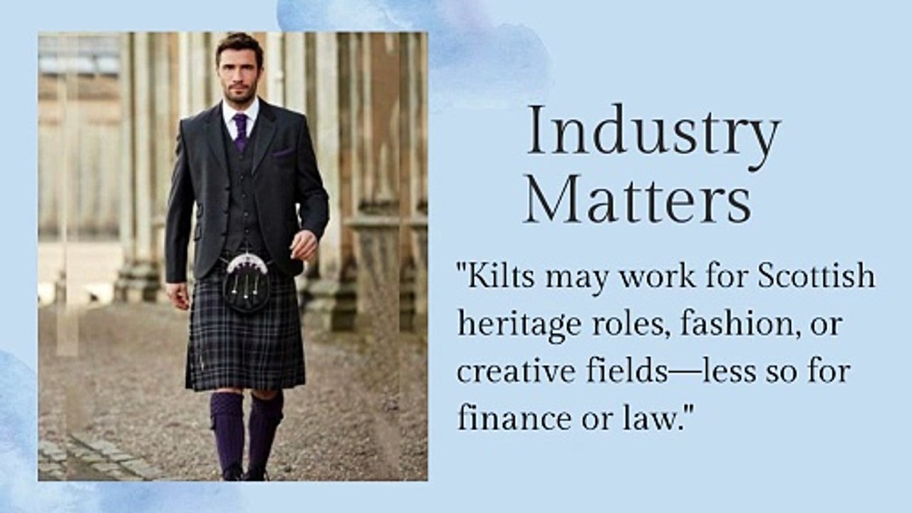 Should You Wear a Kilt to a Job Interview