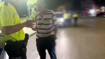 Bursa'da ilginç olay! Alkollü bisiklet sürücüsüne para cezası verildi