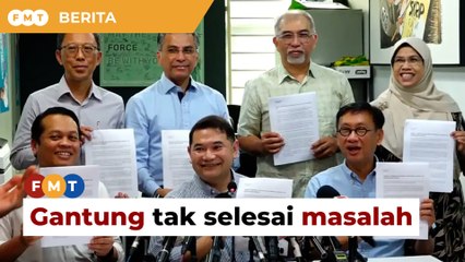 Gantung kami tak selesai masalah, kata Rafizi