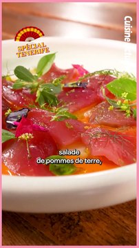 Recette salade de pommes de terre, thon mariné et sauce Mojo