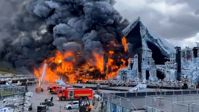 Tomorrowland : un incendie ravage la scène principale du festival belge
