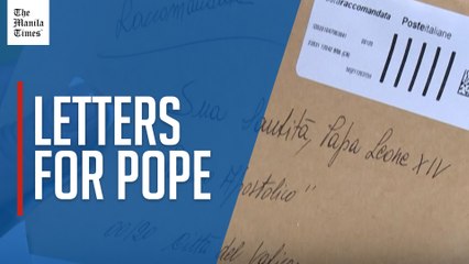 Italian post office sorts hundreds of letters arriving for new pope every day