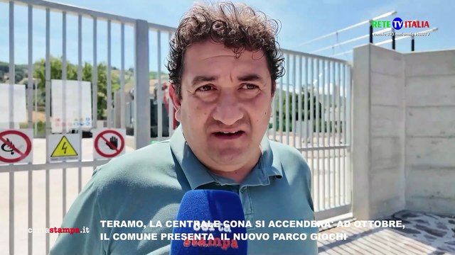 TERAMO LA CENTRALE CONA SI ACCENDERA' AD OTTOBRE, IL COMUNE PRESENTA, IN ESCLUSIVA, IL NUOVO PARCO GIOCHI