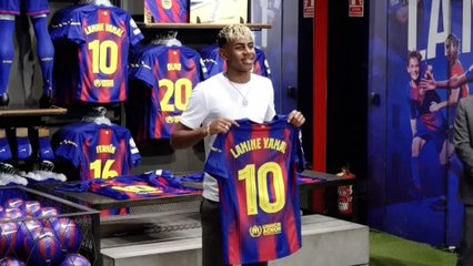 Lamine Yamal hereda el '10' de Messi