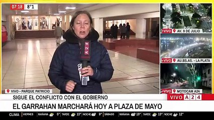 Caos de tránsito en CABA: cuáles serán los cortes de calles por la marcha en apoyo al Garrahan
