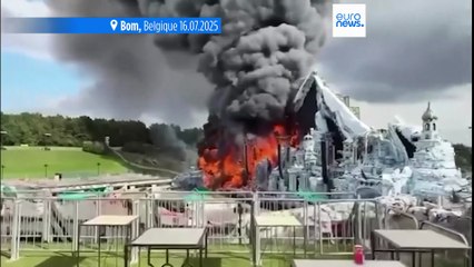 Un incendie détruit la scène principale du festival de Tomorrowland, en Belgique