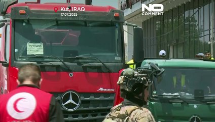 Neues Einkaufszentrum im Irak durch Feuer zerstört, dutzende Tote