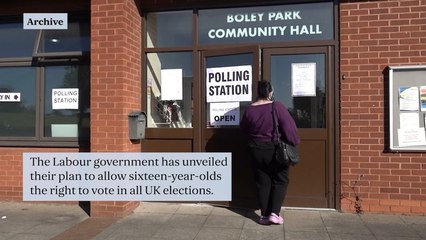 16-year-olds to be able to vote at next General Election in landmark shake-up
