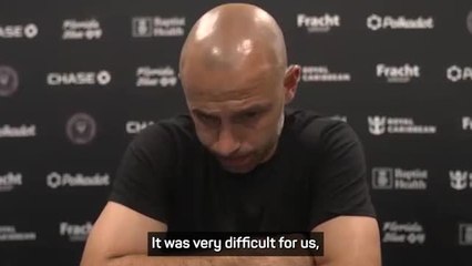 Inter Miami outplayed in Cincinnati - Mascherano