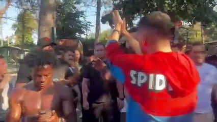 Dünyaca Ünlü Yayıncı Speed, Çekmeköy’de Yağlı Güreş Yaptı