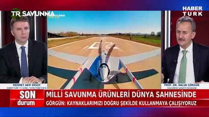 Haluk Görgün düşman füzelerini durdurup geri çeviren teknolojiyi kabul etti