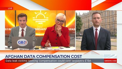 People must be 'held to account' for Afghan data breach, Vickers tells GB News