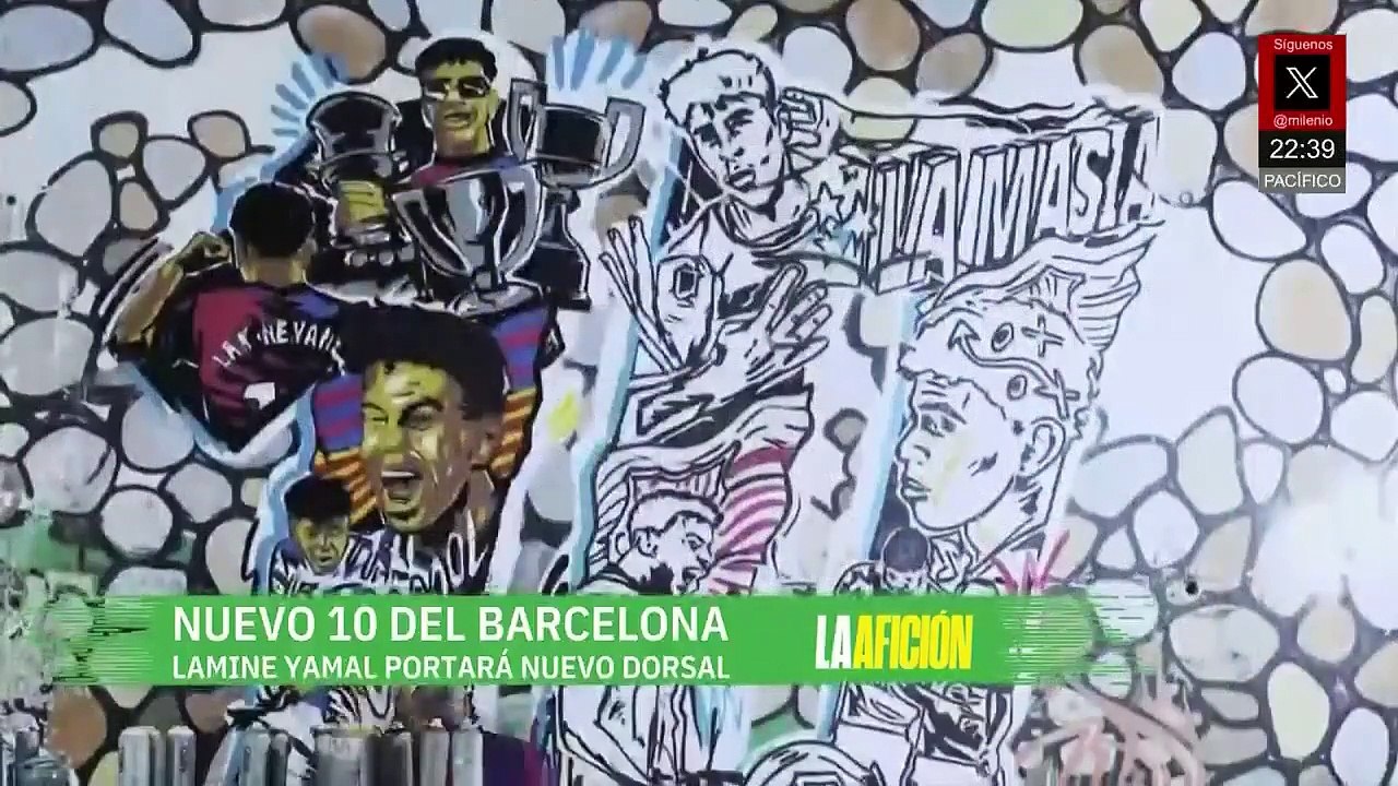 Lamine Yamal es el nuevo 10 del Barcelona; la herencia de Messi, Maradona, Ronaldinho y Romario