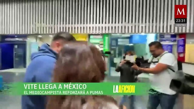 Pedro Vite llega a CdMx para cerrar su fichaje con Pumas: no me arrepiento de llegar