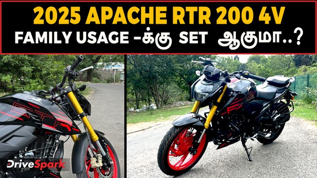 200cc of Pure Adrenaline: குறைத்து மதிப்பிடாதீங்க..!! | 2025 TVS Apache RTR 200 4V | Tamil Review