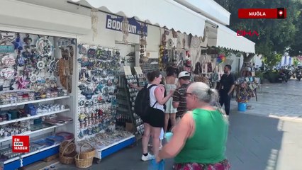 Bodrum'a denizden 3 bin 581 turist geldi