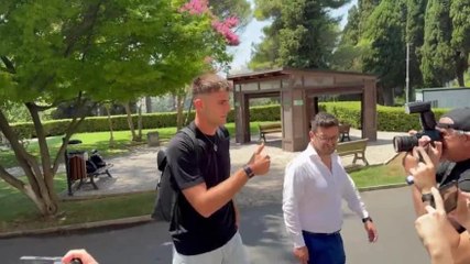 Napoli, ecco Lucca: visite mediche per l'attaccante