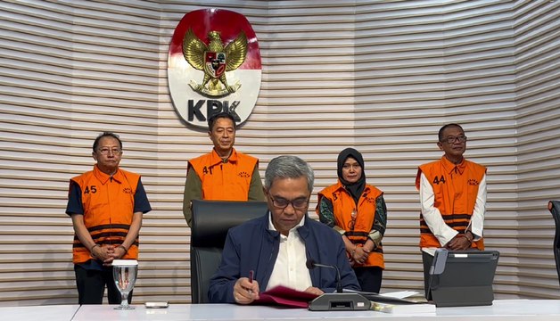 KPK Tahan 4 Tersangka Kasus Pemerasan TKA di Kemnaker