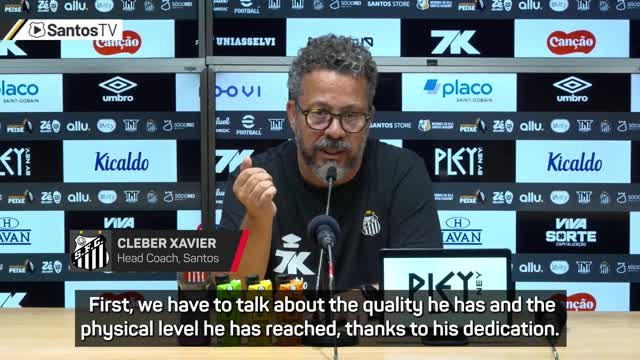 Santos boss praises Neymar after game-winning goal