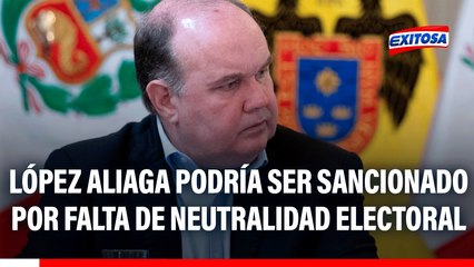 JEE podría sancionar a Rafael López Aliaga por posible infracción a neutralidad electoral