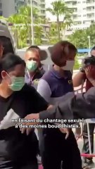 Une femme arrêtée pour avoir fait du chantage sexuel à des moines