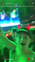 Fuerte discusión de Dillom con un hombre mientras disfrutaban del show de AC/DC