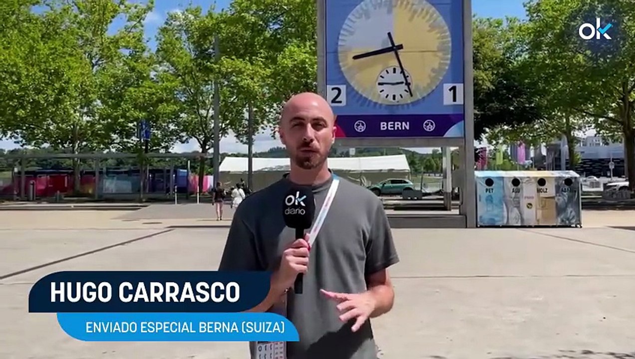 OKDIARIO llega a Berna donde España se mide a Suiza en los cuartos de final de la Eurocopa