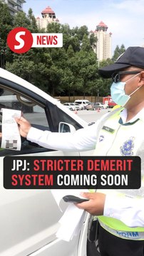 JPJ in final stages of reviewing demerit points system for traffic offences