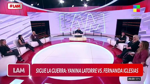 El fuerte cruce entre Nazarena Vélez y Yanina Latorre.