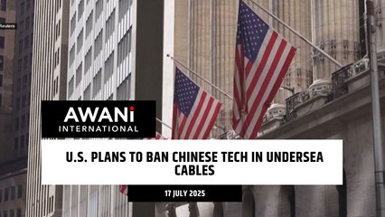 U.S. plans to ban Chinese tech in undersea cables