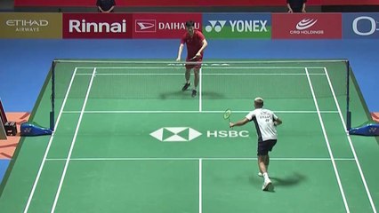 Le replay du quart de Christo Popov - Badminton - Open du Japon