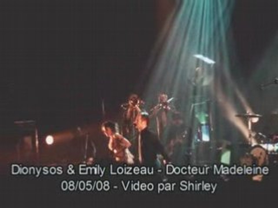 Dionysos emily loizeau la berceuse du docteur madeleine