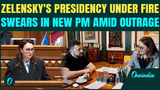 ‘UNCONSTITUTIONAL!’ Zelensky Sparks Outrage by Appointing PM as Critics SLAM His ‘Illegal’ Rule